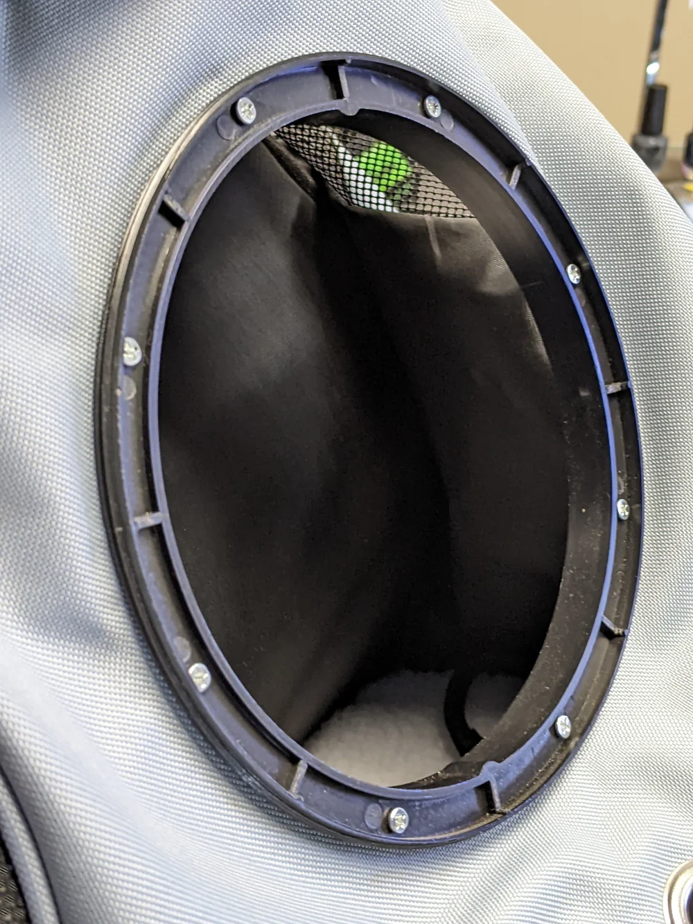 Backpack Cat Carrier - Grey & Black - 17